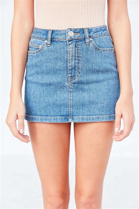 Denim miniskirt 